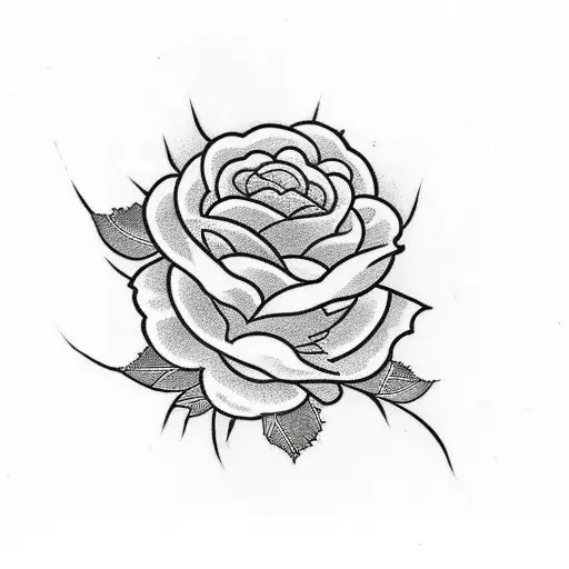 Black Oanther With Roses