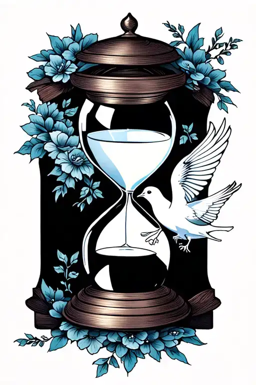 Dove And Hourglass