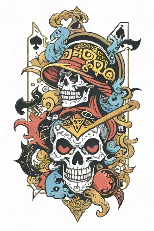 Pokemon Onepiece Mix Ace Jack Of Spades