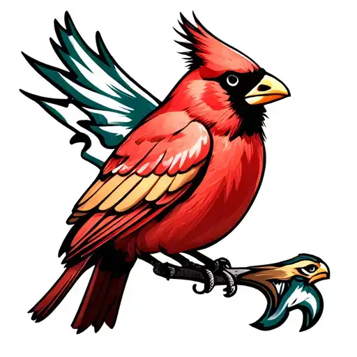 Cardinal And Philadelphia Eagles