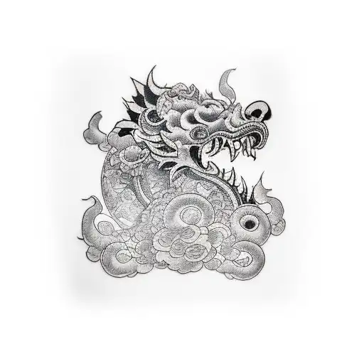 Foo Dog Forearm Sleeve