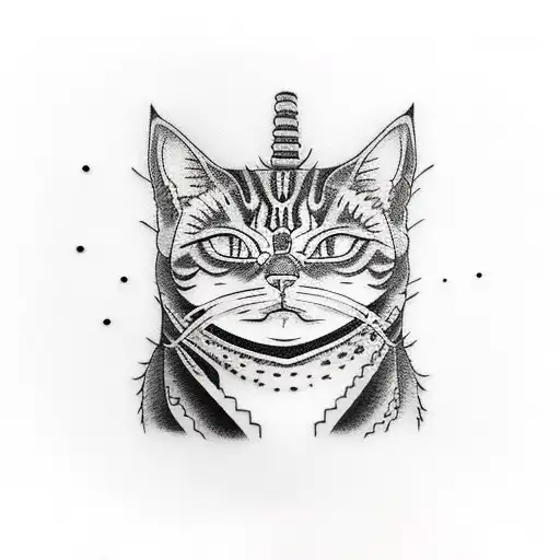 Nissan Drifting With A Cat