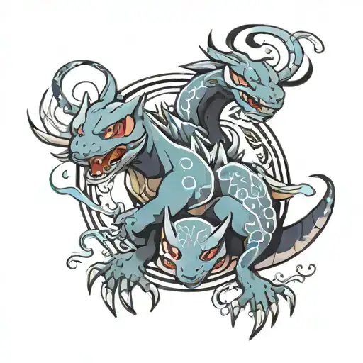 Pokemon Evolving Three Circles