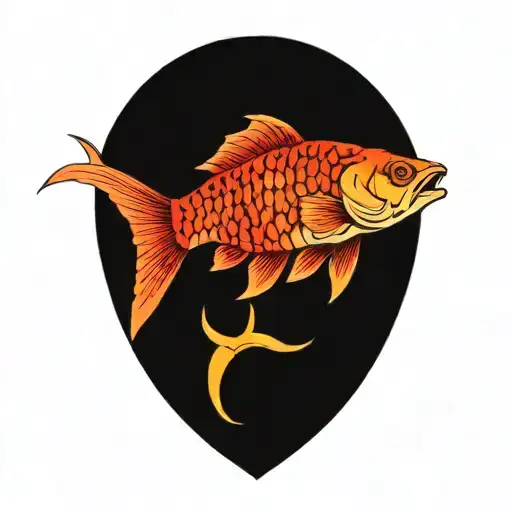 Japanese Carp One Red Hot Chili