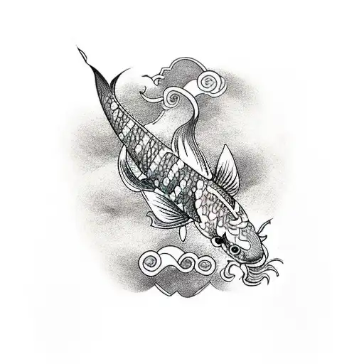 4 Koi Fish Anchor
