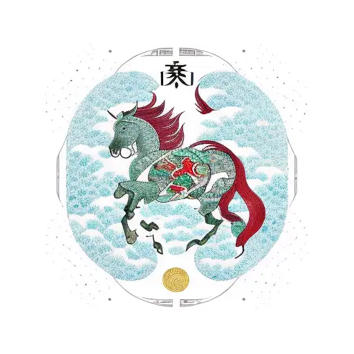 Zodiac Sign Virgo With Hourse