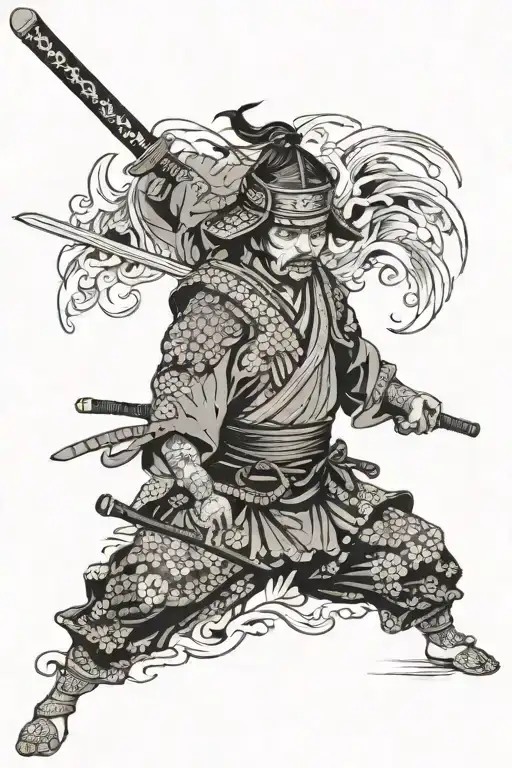 Samurai With A Dagger