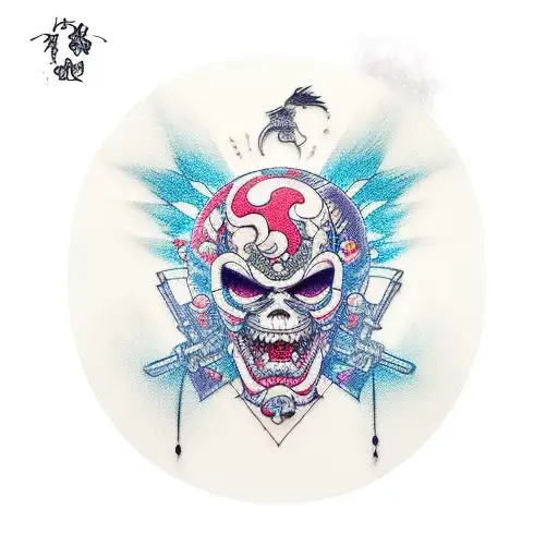 Create Tattoo For 3D Artist And Motorcycle Rider With Anime Lover