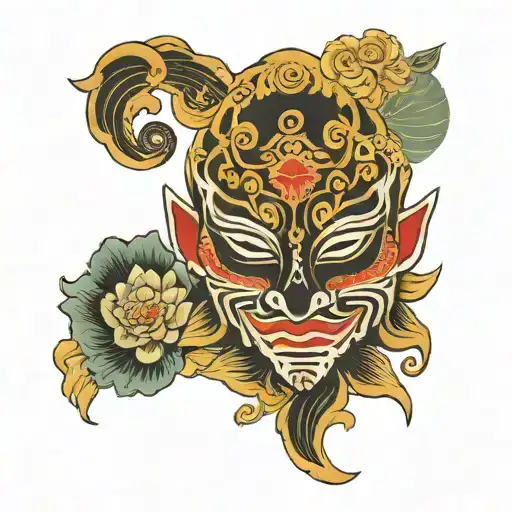 Mask They Lotus