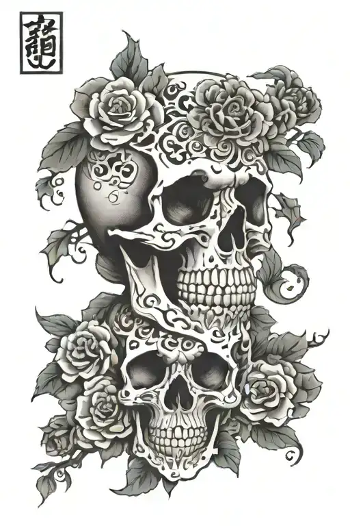 Tribull Skull Inside