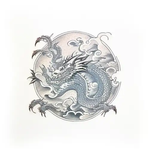 Dragon Over The Rock