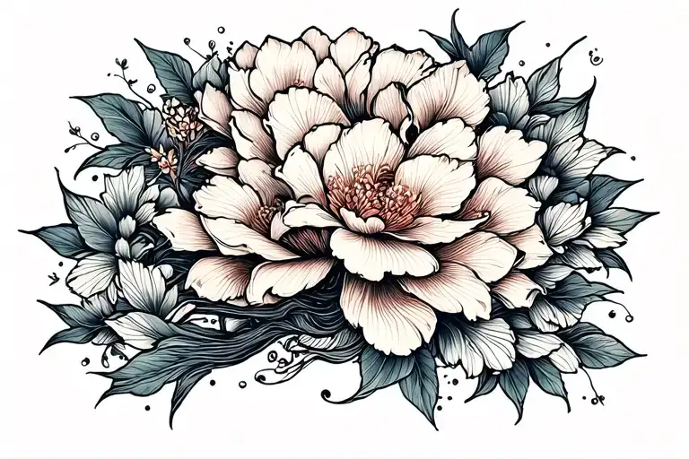 Peace Of Mind In Cursive Fine Line