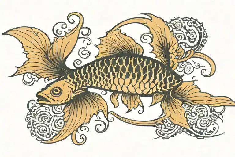 Always Tattoo Harry Potter And Symbol Fish