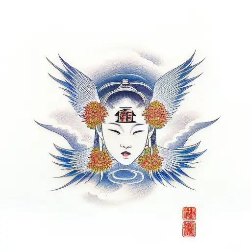 Angel Breaking The Sky