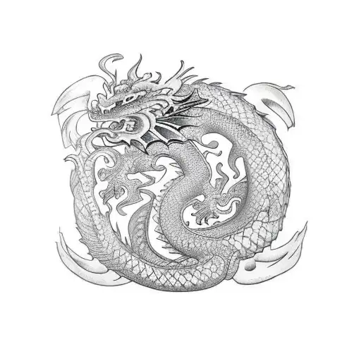Dragon Around Arm