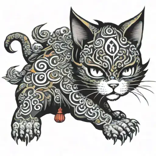 Demon Kitty Witch Third Eye