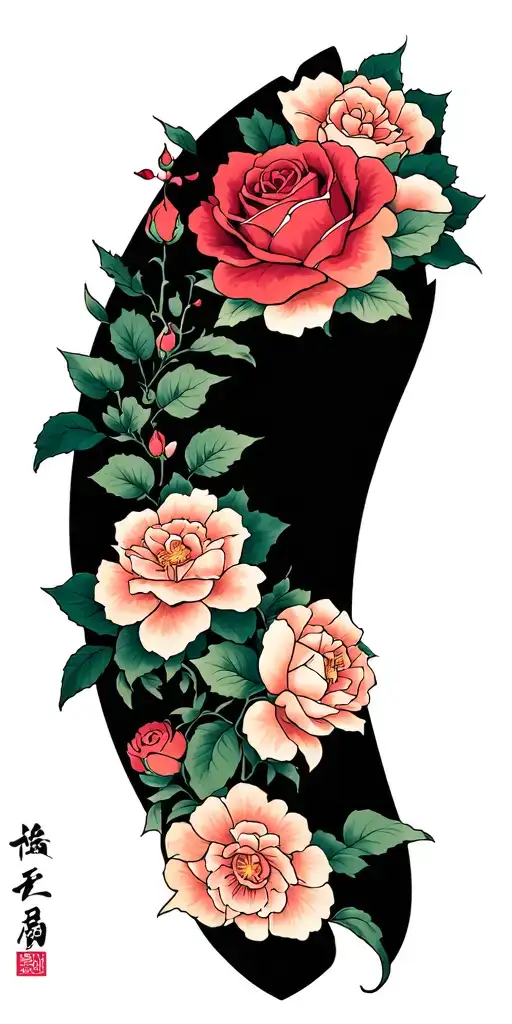 Roses And Decoration The Style