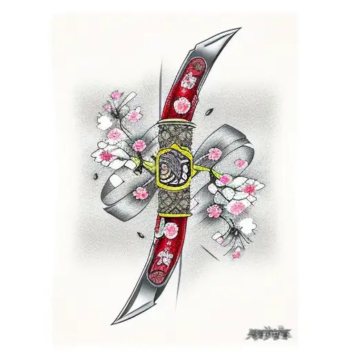 Cherry Blossom Katana
