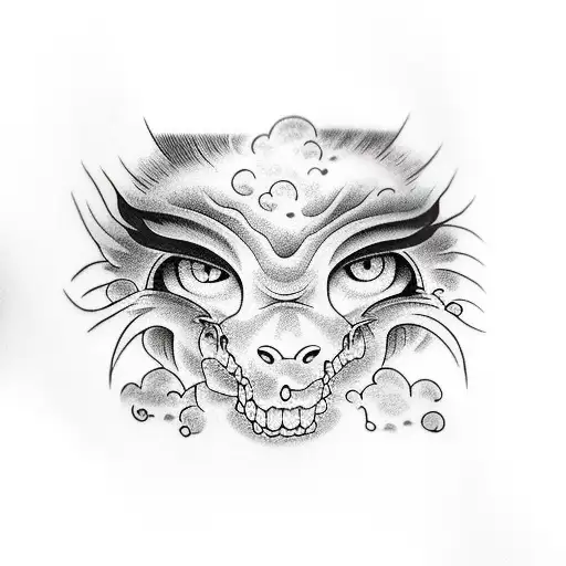 Eyes With Cloud Dark