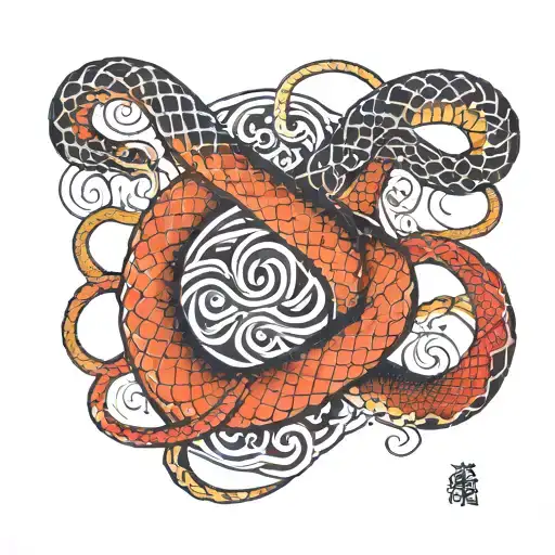 Snake Within Infinity Symbol