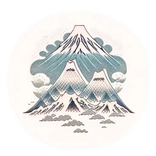 Mountain Range That Spells Out Abbey