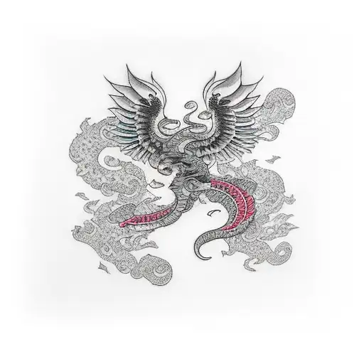 Sfinx Cat With Wings