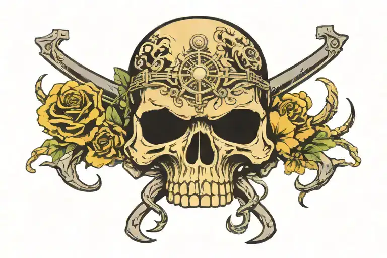 Marine Force Recon Wildlands Skull