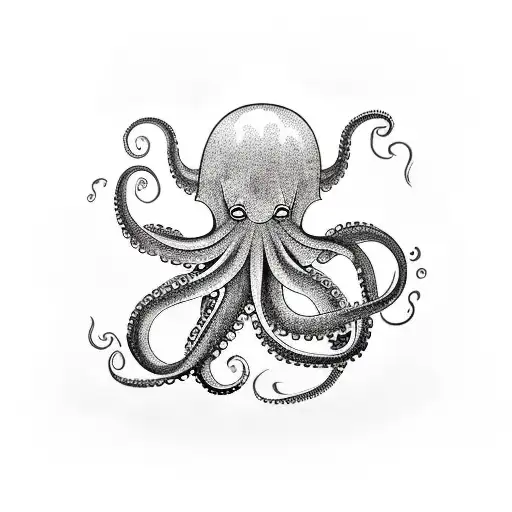 Octopus In The Ocean