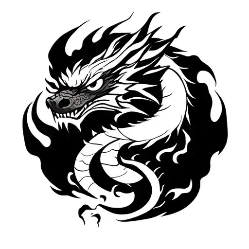 Dragon Pirate Breathing Fire