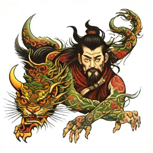 Patrons Chinese With Moon