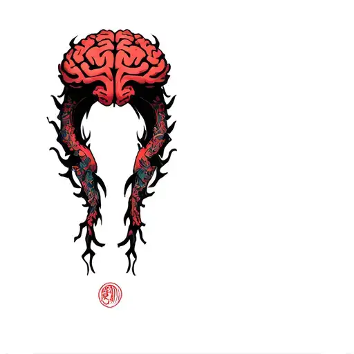 Demon Brain Crawling Out