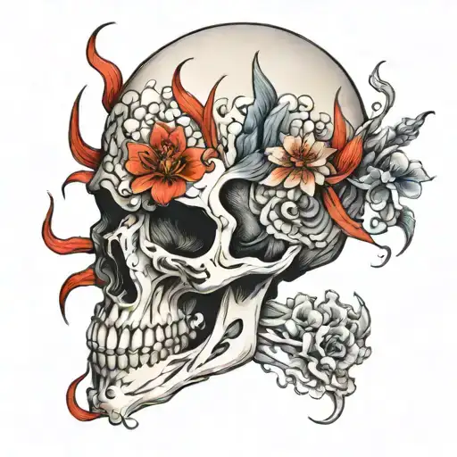 Skull Lycoris