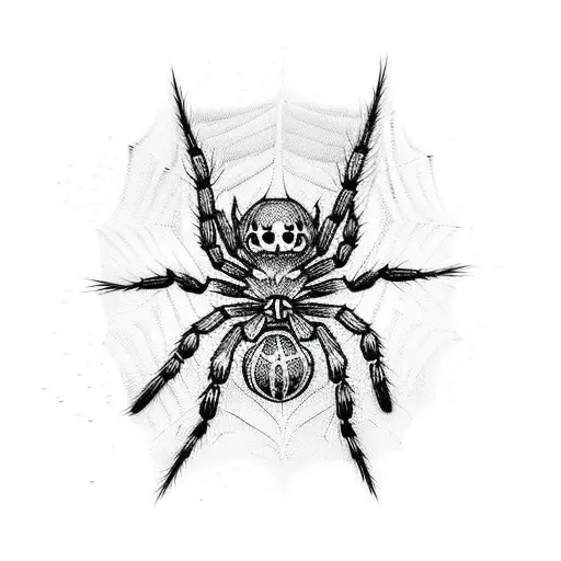 Spider Separate From Web