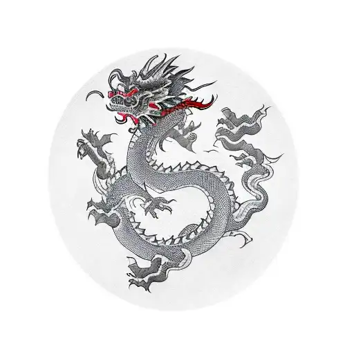 Chinesse Dragon Full Body