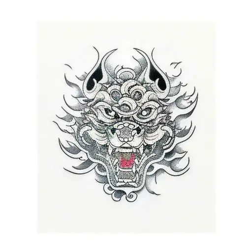 Foo Dog Leg Sleeve