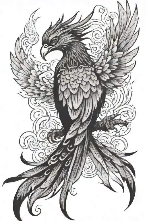 Pheonix With Quote 'Not All