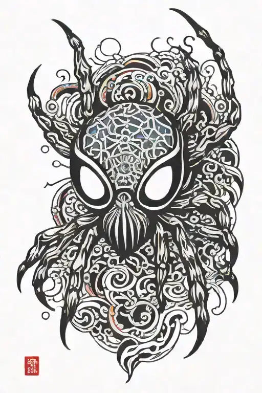 Spider And Many Human Eyes