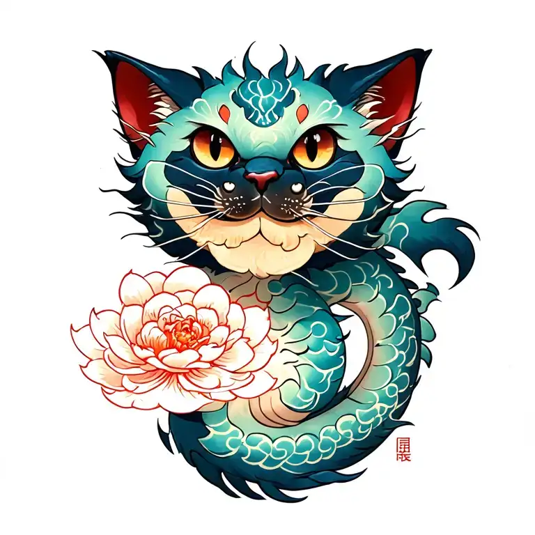 Floating Cat Dragon
