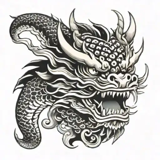 Mask Dragon Wrapping