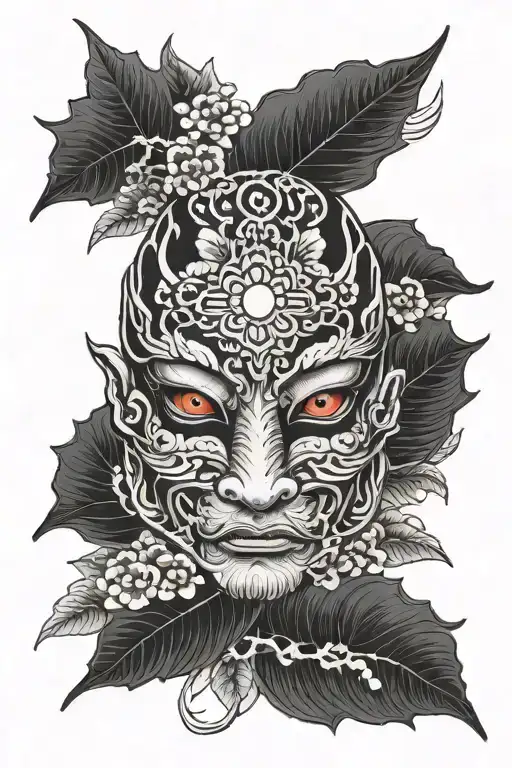 Black Leaves And Eyes