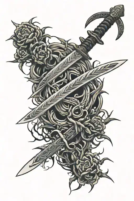 Sword Wrapped In Thorns