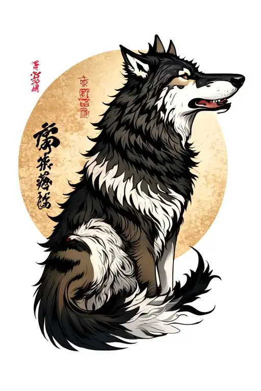 Wolf And French Army