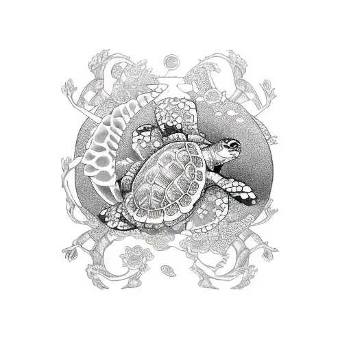 Aphrodite With Turtle Shell