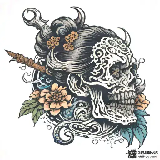 Deceased Mother Tattoo Design
