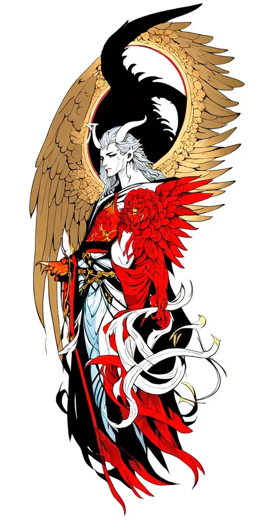 Archangel Mikhail And Satan
