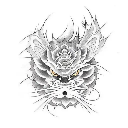 Flash Art With Black Color