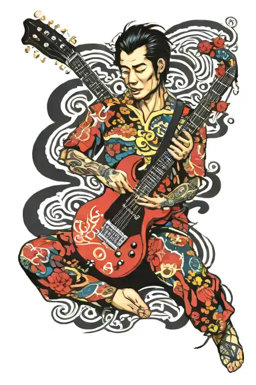 Hideto Matsumoto & Music Electric Guitar