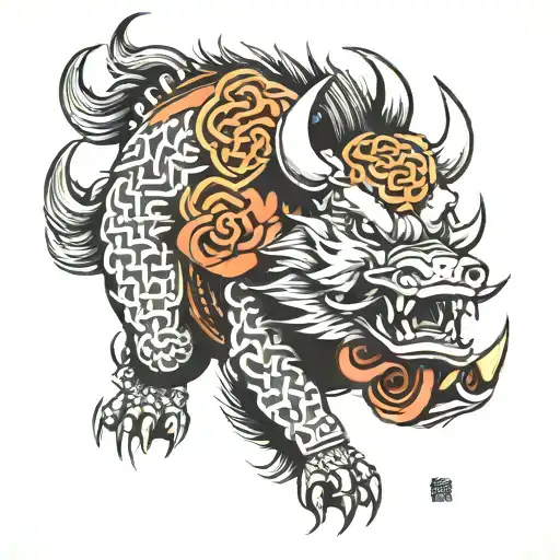 Samurai Celtic Boar