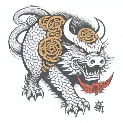Samurai Celtic Boar