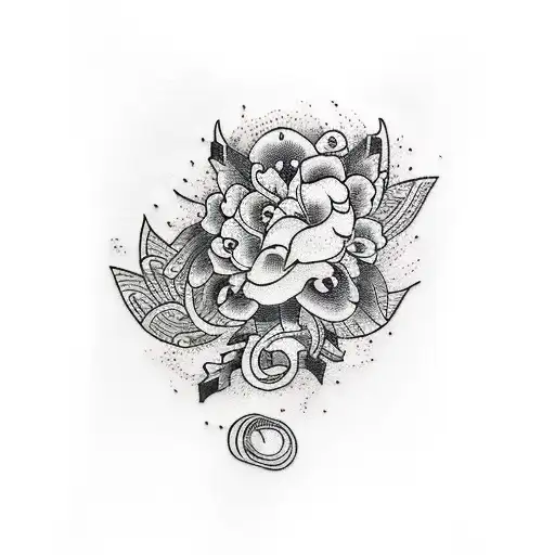 Words Tattoo With Strength And Loyalty